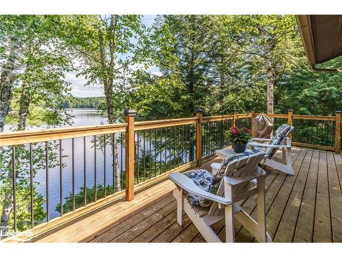 2401 Bear Lake Road, Dorset, ON - Outdoor With Body Of Water With Deck Patio Veranda