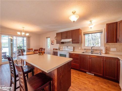 43B Hansens Road, Port Severn, ON - Indoor Photo Showing Kitchen With Double Sink