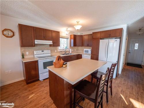 43B Hansens Road, Port Severn, ON - Indoor Photo Showing Kitchen With Double Sink