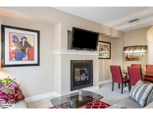 32 Sandy Coast Crescent, Wasaga Beach, ON - Indoor Photo Showing Living Room With Fireplace