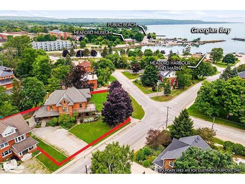 63 Bridge Street, Meaford, ON - Outdoor With Body Of Water