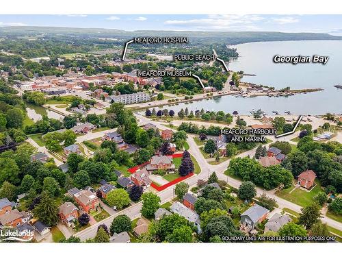 63 Bridge Street, Meaford, ON - Outdoor With Body Of Water With View