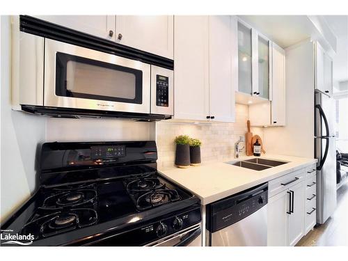 119-1 Shaw Street, Toronto, ON - Indoor Photo Showing Kitchen With Double Sink