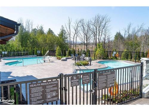 106-16 Beckwith Lane, The Blue Mountains, ON - Outdoor With In Ground Pool With Backyard