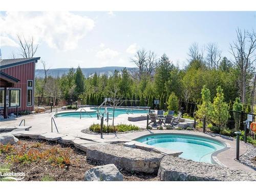 106-16 Beckwith Lane, The Blue Mountains, ON - Outdoor With In Ground Pool With Backyard