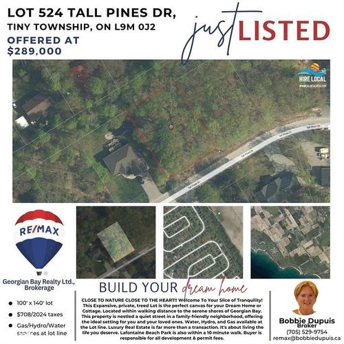 Lot 524 Tall Pines Drive Nw, Tiny, ON 