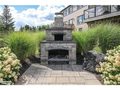 111 Crestview Court, The Blue Mountains, ON - Outdoor With Fireplace