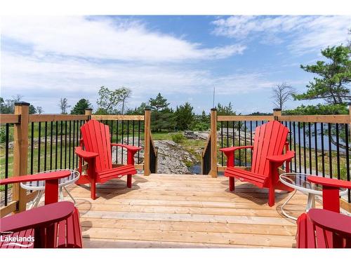 4 Island 470, Honey Harbour, ON - Outdoor With Deck Patio Veranda With Exterior