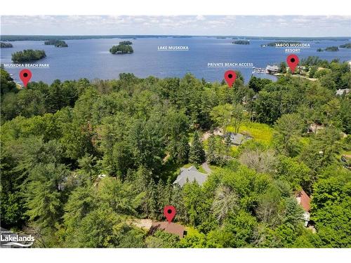 1009 Chippawa Lane, Gravenhurst, ON - Outdoor With Body Of Water With View