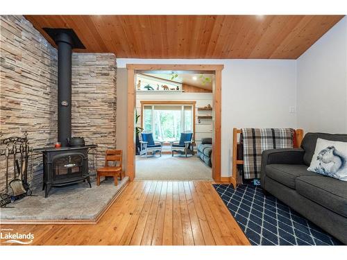 29 Lasalle Trail, Tiny, ON - Indoor Photo Showing Living Room With Fireplace