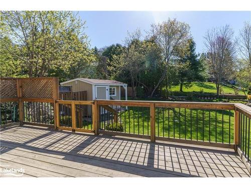 9 Morris Avenue, Huntsville, ON - Outdoor With Deck Patio Veranda