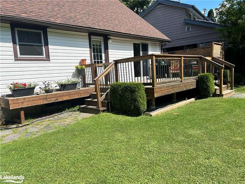 9 Morris Avenue, Huntsville, ON - Outdoor With Deck Patio Veranda With Exterior