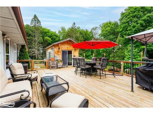 269 Old Muskoka Rd S, South River, ON - Outdoor With Deck Patio Veranda With Exterior