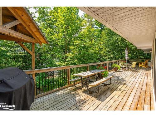 1201 Tingey Road N, Bracebridge, ON - Outdoor With Deck Patio Veranda With Exterior