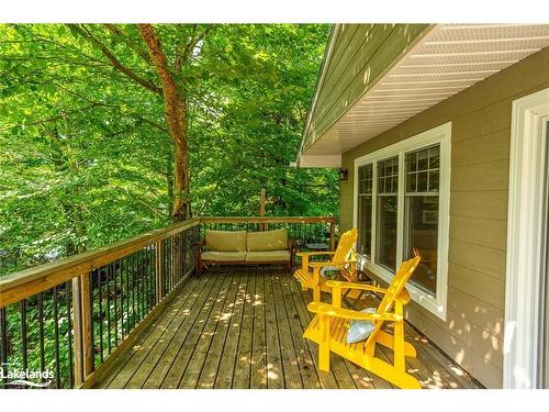 1201 Tingey Road N, Bracebridge, ON - Outdoor With Deck Patio Veranda With Exterior