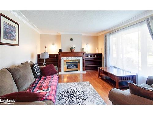 241 Aiken Street, Meaford, ON - Indoor Photo Showing Living Room With Fireplace