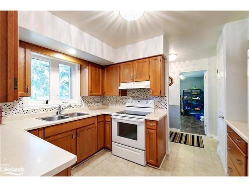 241 Aiken Street, Meaford, ON - Indoor Photo Showing Kitchen With Double Sink