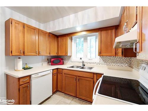 241 Aiken Street, Meaford, ON - Indoor Photo Showing Kitchen With Double Sink