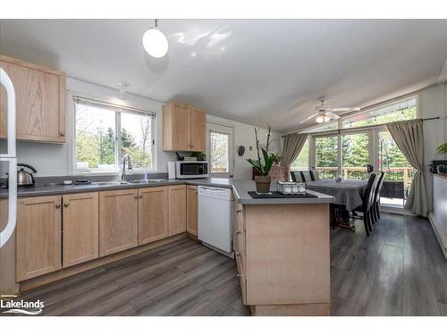 9 Rue Camille Rue, Tiny Twp, ON - Indoor Photo Showing Kitchen With Double Sink