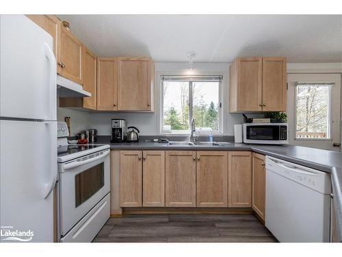 9 Rue Camille Rue, Tiny Twp, ON - Indoor Photo Showing Kitchen With Double Sink