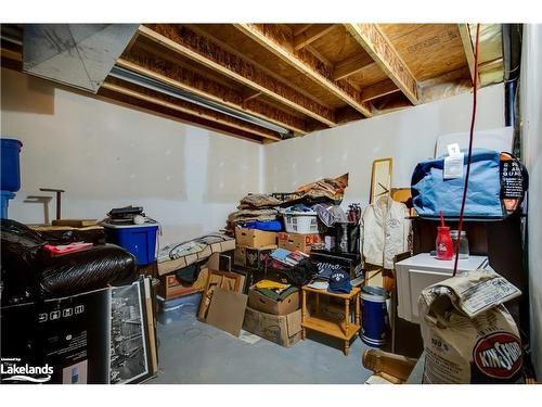 1178 Fraserburg Road, Bracebridge, ON - Indoor Photo Showing Basement