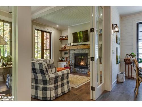 362 Fraser Street, Gravenhurst, ON - Indoor Photo Showing Other Room With Fireplace