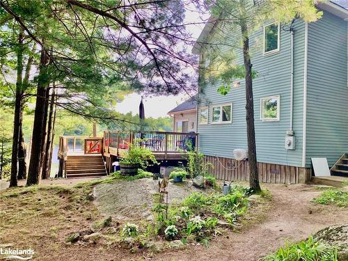 1049 Route 11 Road E, Gravenhurst, ON - Outdoor With Deck Patio Veranda