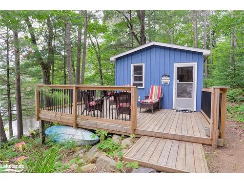 1049 Route 11 Road E, Gravenhurst, ON - Outdoor With Deck Patio Veranda With Exterior