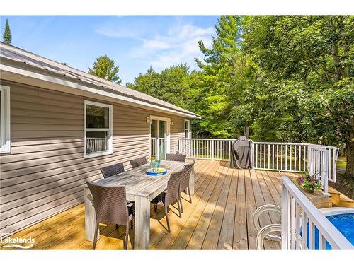 1213 Bonnie Lake Road, Bracebridge, ON - Outdoor With Deck Patio Veranda With Exterior