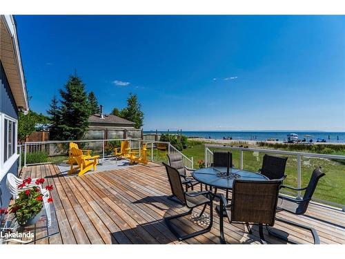 1486 Tiny Beaches Road N, Tiny, ON - Outdoor With Body Of Water With Deck Patio Veranda With Exterior