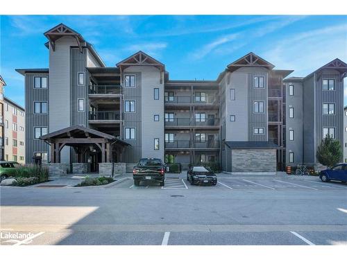 205-18 Beckwith Lane, The Blue Mountains, ON - Outdoor With Balcony With Facade