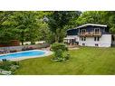 6157 9 Line N, Oro-Medonte, ON  - Outdoor With In Ground Pool With Deck Patio Veranda With Backyard 