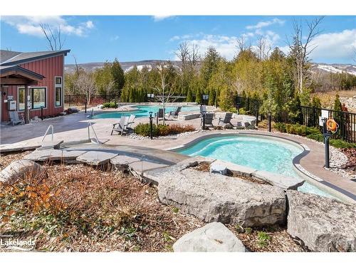 302-12 Beckwith Lane, The Blue Mountains, ON - Outdoor With In Ground Pool With Backyard