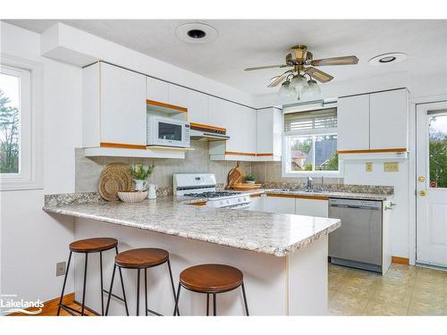 381 Zoo Park Road S, Wasaga Beach, ON - Indoor Photo Showing Kitchen With Double Sink