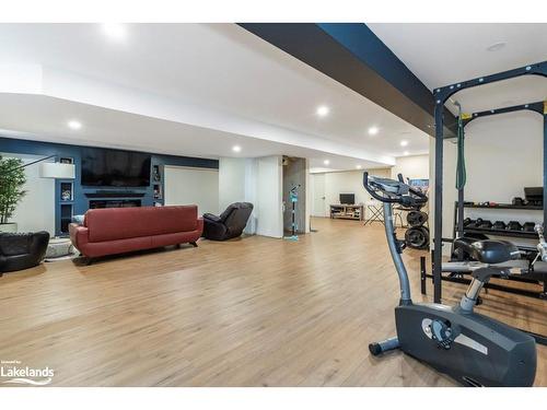 15 St Laurent Boulevard, Tiny, ON - Indoor Photo Showing Gym Room