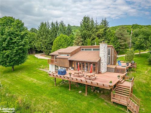 795310 The Blue Mountains - Clearview Townline, The Blue Mountains, ON - Outdoor With Deck Patio Veranda