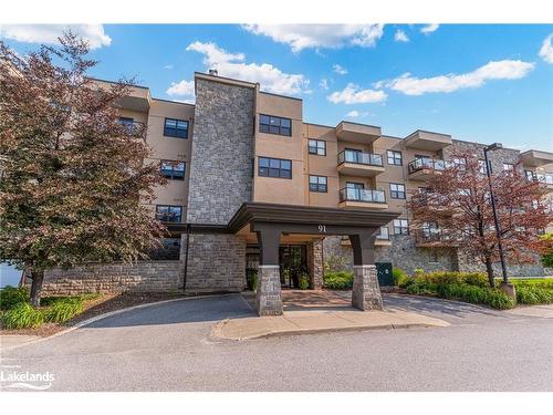 205-91 Raglan Street, Collingwood, ON - Outdoor With Balcony With Facade