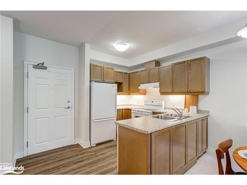 205-91 Raglan Street, Collingwood, ON - Indoor Photo Showing Kitchen With Double Sink