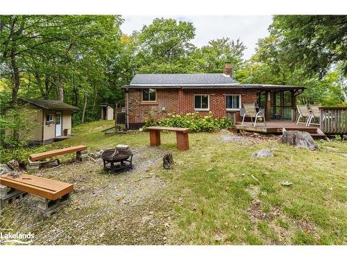 12 Sunset Ridge, Huntsville, ON - Outdoor With Deck Patio Veranda With Backyard