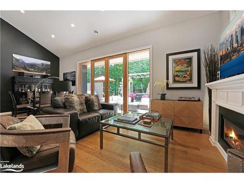 1048 Graydon Lane, Eagle Lake, ON - Indoor Photo Showing Living Room With Fireplace