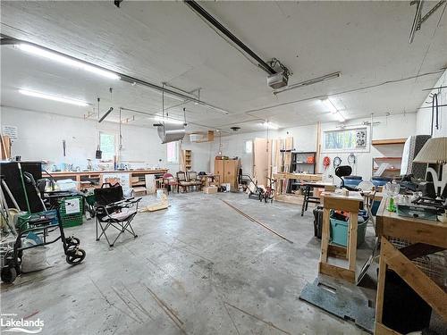 25 Tudhope Street, Parry Sound, ON - Indoor Photo Showing Garage