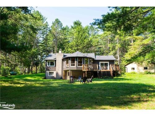 1006 Spring Lake Road, Dwight, ON - Outdoor With Deck Patio Veranda