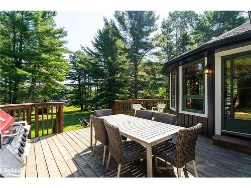 1006 Spring Lake Road, Dwight, ON - Outdoor With Deck Patio Veranda With Exterior