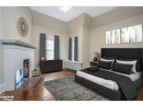 600 Hugel Avenue, Midland, ON - Indoor Photo Showing Other Room With Fireplace