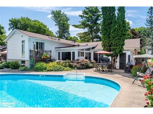 11 Richelieu Street, Penetanguishene, ON - Outdoor With In Ground Pool With Deck Patio Veranda