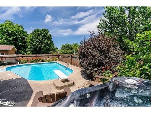 11 Richelieu Street, Penetanguishene, ON - Outdoor With In Ground Pool With Backyard