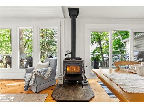 1516 Mortimer'S Point Road, Port Carling, ON - Indoor Photo Showing Other Room With Fireplace