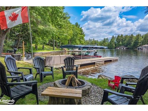 1516 Mortimer'S Point Road, Port Carling, ON - Outdoor With Body Of Water With Deck Patio Veranda