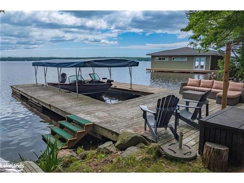 1516 Mortimer'S Point Road, Port Carling, ON - Outdoor With Body Of Water With Deck Patio Veranda