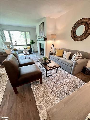 2621 Grandview Forest Glen Drive, Huntsville, ON - Indoor Photo Showing Living Room With Fireplace